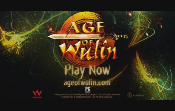 Comercial Game Age of Wulin