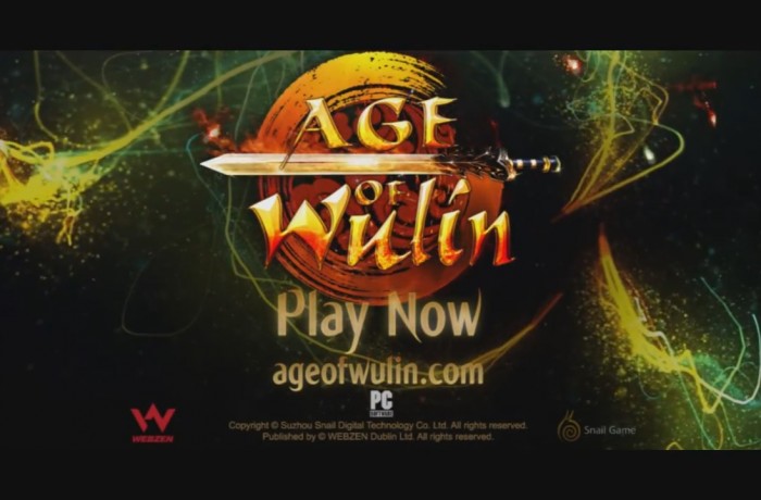 Comercial Game Age of Wulin