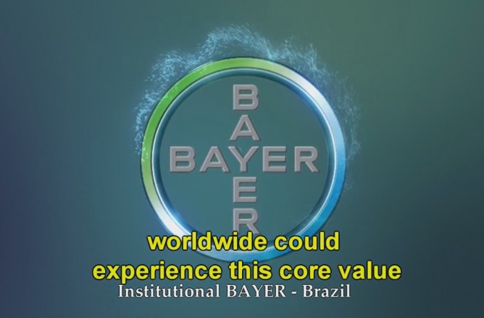 Comercial Bayer safet day.